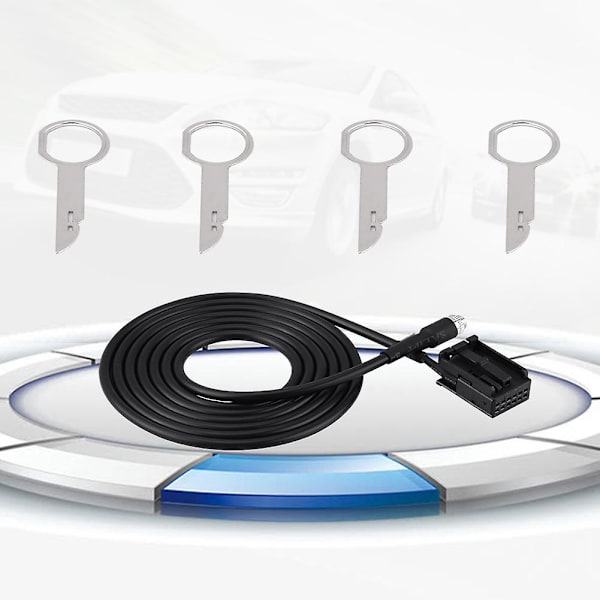 6000 Cd Mp3 Audio Input Aux Kaapelisovitin Ford Focus Mondeolle irrotustyökalunäppäimillä