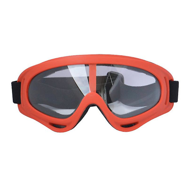 X400 Suojalasit Maastopyöräilysuojalasit Punainen kehys Värikalvo Punainen kehys läpinäkyvä kalvo Red frame transparent film