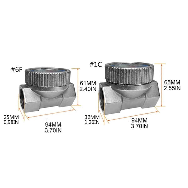 【BQ】Digital Flowmeter Support QTS PTS L GAL til vandolie flowmåler DN20/DN25 rustfrit stål flowkontrolmåler 1 inch