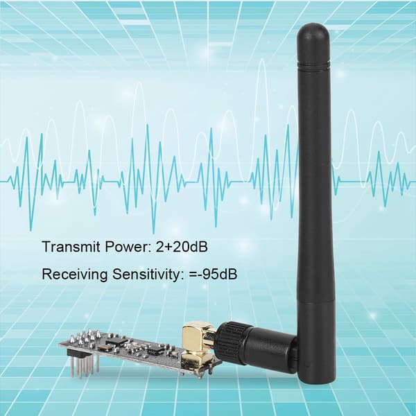 NRF24L01 Plus Trådløst Modul Effektforstærker LNA 1100 Meter Rækkevidde Elektrisk Tilbehør