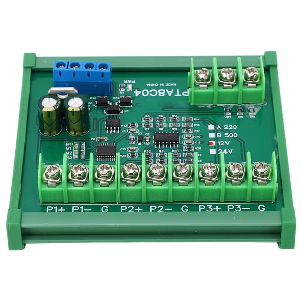 PT100 RTD Temperatur Sensor Modul RS485 B500 DC12V 40C til 500C Guide Skinne Hus
