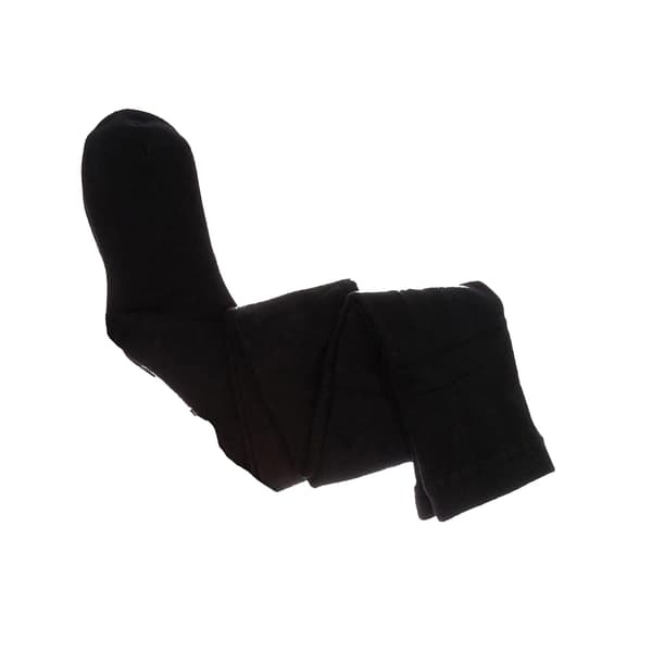 Danse Strømpebukser Solid Farve Elastisk Komfortable Dansetights Leggings Strømper til Børn Sort S: 5 til 7 År Gamle