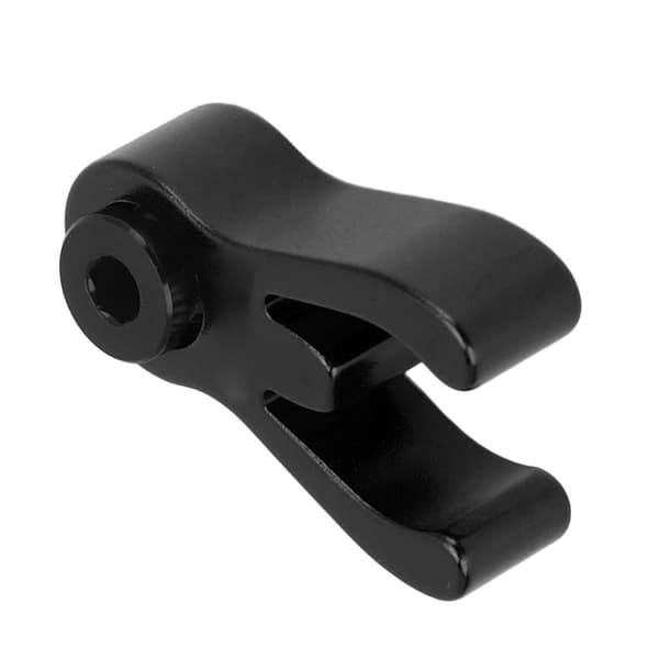Vikbar Aluminiumslegering Sykkel Frontrørholder for Brompton 3sixty Svart
