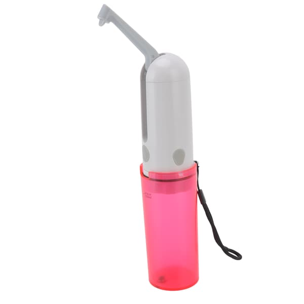 Kannettava USB Ladattava 230ml Bidee Suihkepullo Vettä Säästävä WC Matka Punainen Pullo