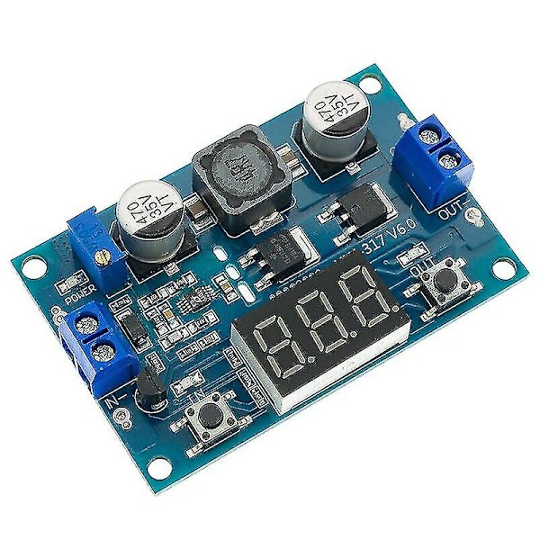 Dc Dc-dc 3~35v til 3,5~35v Ltc1871 Booster Step Up Step-up Modulomformer Regulert strømforsyning+voltmeter