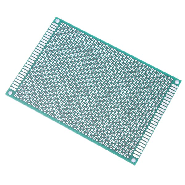 10st 8x12cm Dubbelsidig Prototyp PCB Förtent Kopplingsdäck Kretskort