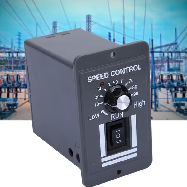 DC 12-60V 40A PWM Børstemotor Hastighetskontroller CW CCW Reversibel Bryter