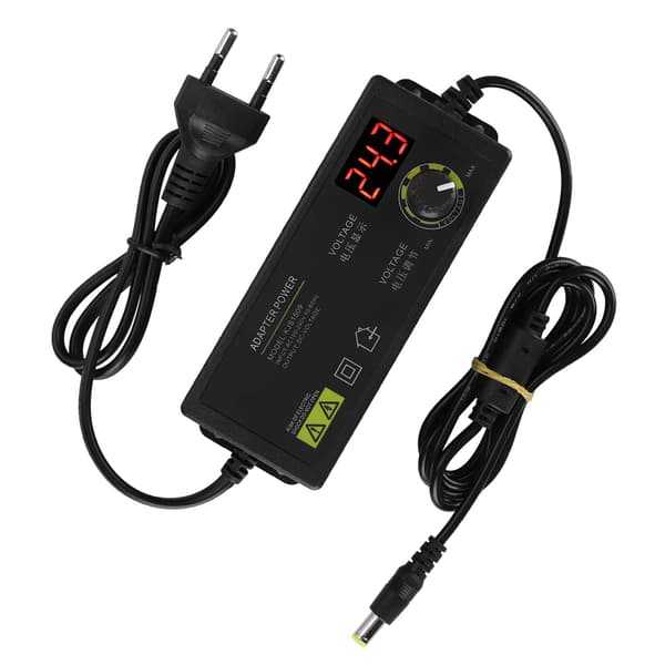 Bredt udvalg justerbar strømadapter 336V 60W 1,5A EU-stik