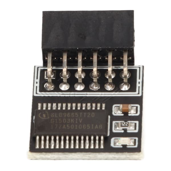 TPM 2.0 Modul LPC Grensesnitt Stabil Høy Sikkerhet Holdbart Materiale 12Pin LPC Modul for Hovedkort PC