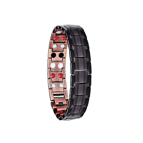 Magnetisk armbånd til mænd Kobberarmbånd terapiarmbånd 087