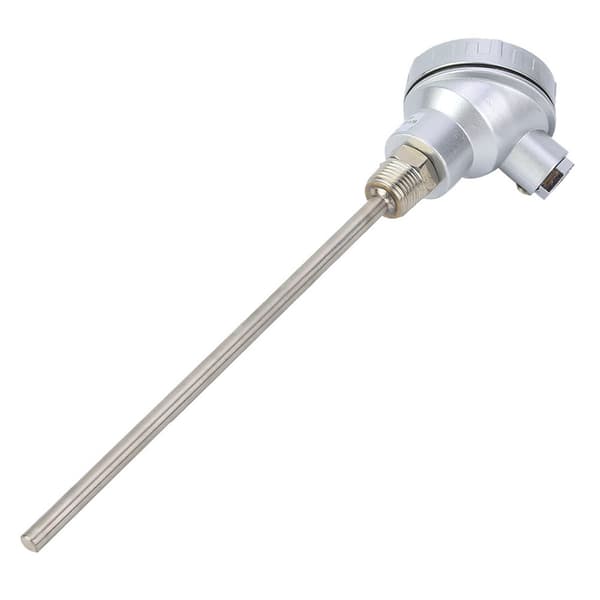 RTD PT100 Temperatursensor Probe 1/2\" NPT Gjenge Termoelement Terminalhode (PT 200mm)