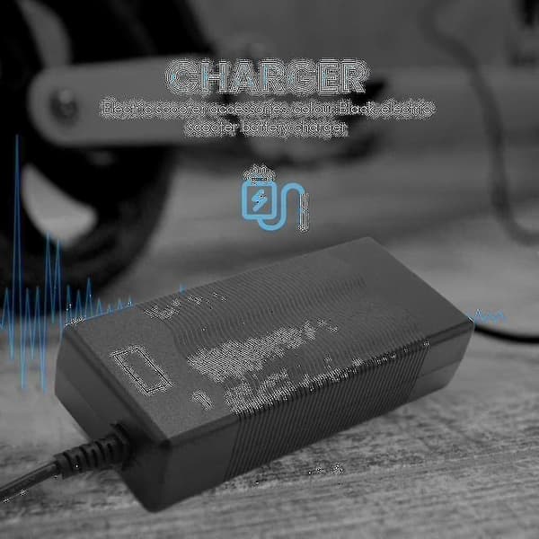 【BQ】Lader for el-scooter 42v 1.5ah batterilader (EU-plugg)