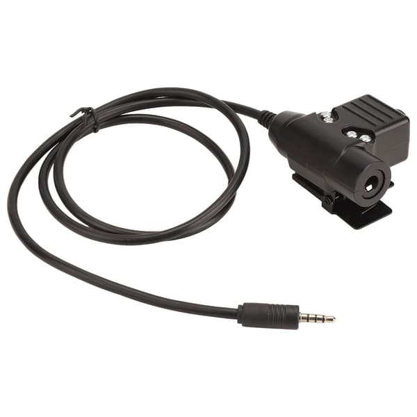 Professionel PTT-headset-adapter til mobiltelefon - U94, meget fleksibel og kompatibel med 3,5 mm lydinterface