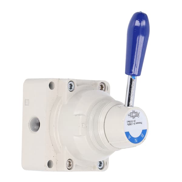 Luft Håndventil Roterende Spak 2 Posisjon 4 Veis Pneumatisk Flow Control Bryter Tilbehør4HV310-10