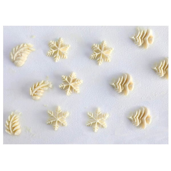 Icing Nozzles Converter Cake Decorations Xmas Pattern For Cupcake Cookies Pastry Decorating Pack Of 27