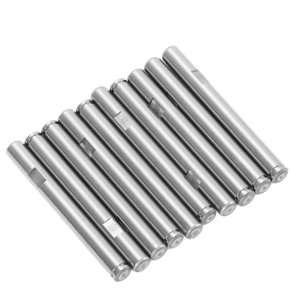 10 stk. 36,9 mm RC-motoraksler i rustfrit stål til DIY-droner, fly, biler, både