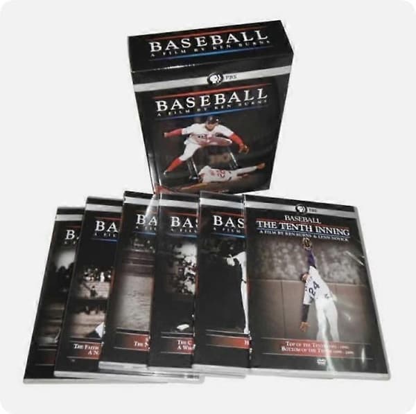 【BQ】Baseball: En film af Ken Burns (DVD, 11-disk sæt) engelsk version