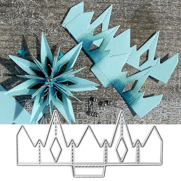 Metal Cutting Template Star Folding Template Scrapbook Mold Embossing Template