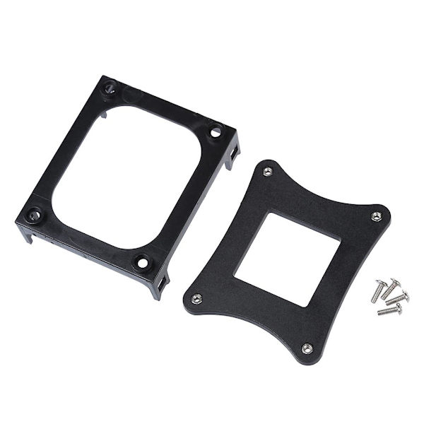 Svart plast CPU-vifte monteringsbrakett base for sokkel 478 black