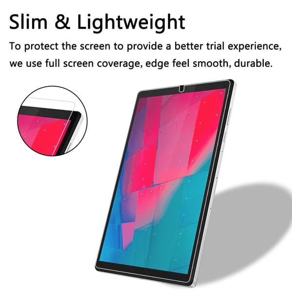 【BQ】Lenovo Tab M10 HD (2nd Gen) - Full Coverage Tempered Glass Screen Protector 180