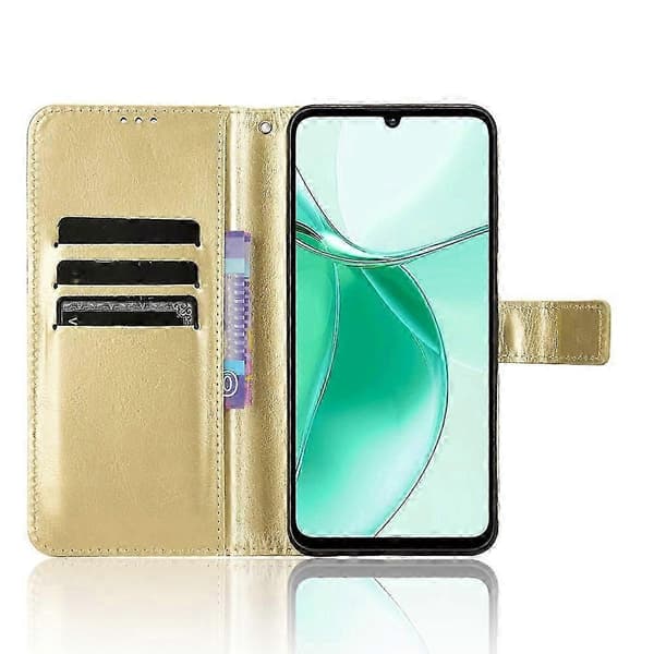 Til Zte Blade A35/a55 Etui Hest Pu Telefon Pung Etui Multicolor Style C