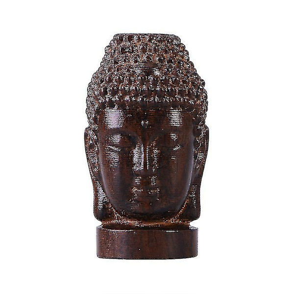 Træ Religiøs Sakyamuni Buddha hovedfigur Statue Serenity Collection