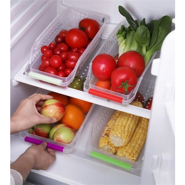 Kylskåp Matförvaringskorg Liten Röd fb4f | Fyndiq