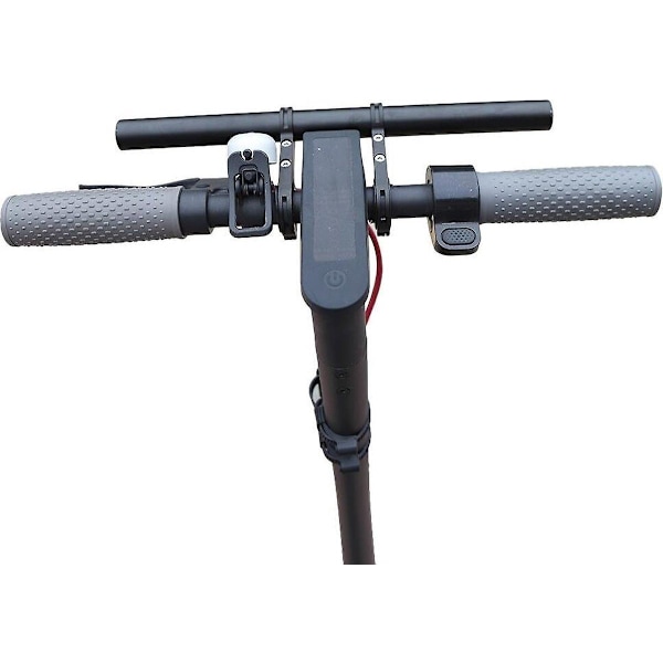 20 Cm Handlebar Extender Bicycle Aluminum Alloy Bracket Double Handlebar Extension Mount Holder black