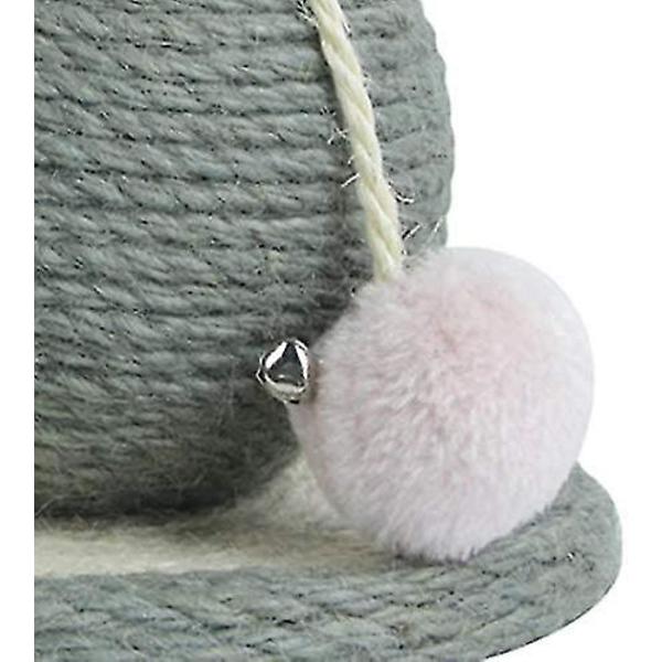 Snygg Naturlig Sisal Cat Scratching Post - Stor Scratching Ball för kattskrapningskul