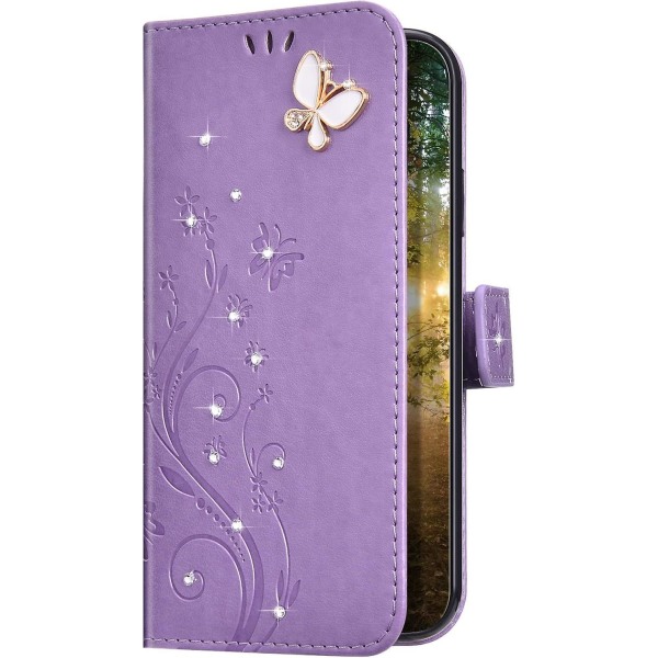 Case Compatible With Samsung,premium Leather Flip Wallet Case