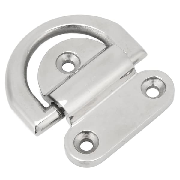 Marine Grade Folding Pad Eye i 316 Rustfritt Stål Universal Passform for Båt Skip Yacht