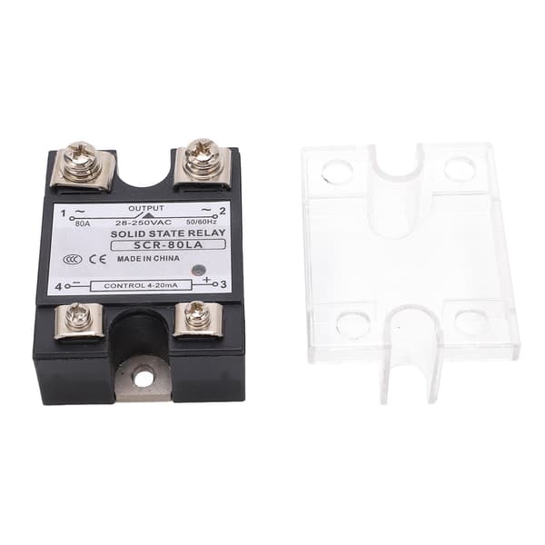 80A Solid State Relémodul 4-20mA Inngang Isolert Intelligent 28-250V AC