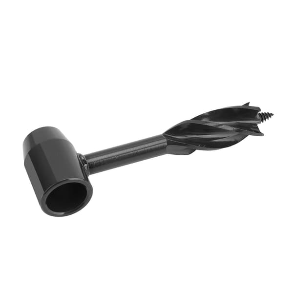 Bor Drill Bit Multifunksjonell Karbonstål Høy Hardhet Trebearbeiding Hånd Drill Bit for Tre Svart