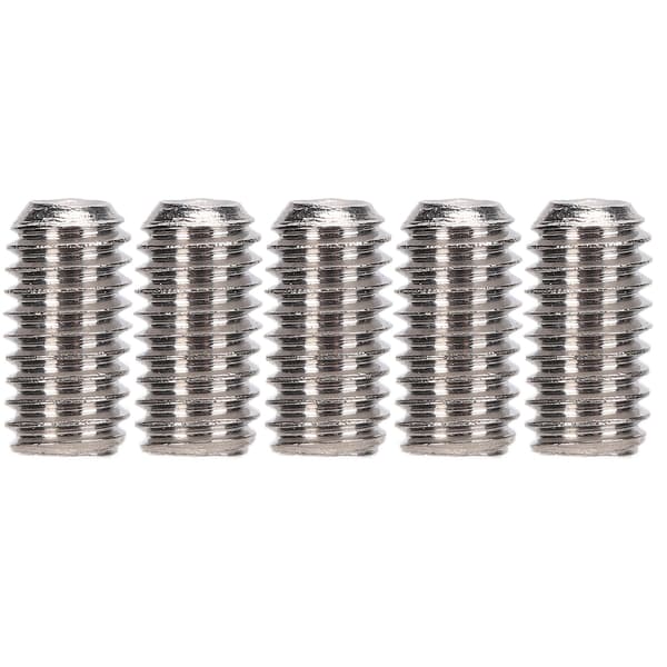 50 stk. Settskrue A2‑70 Rustfritt stål Grub Skruer Sortimentsett Maskinvare Festemidler Sett M3x6