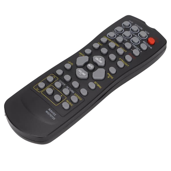 RAV22 WG70720 Erstatningsfjernkontroll for RXV340 RXV350 RXV357 RXV359 RXV420 DVD-mottaker