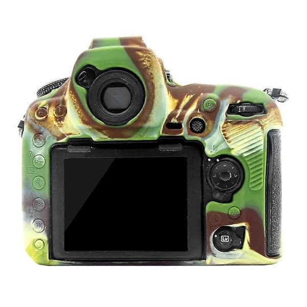 Mykt silikonbeskyttelsesdeksel til Nikon D850 Camouflage