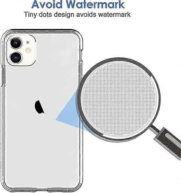 Genomskinligt silikonskal kompatibelt med iPhone 7, iPhone 7 Plus, iPhone X, iPhone Xr, iPhone 11/11 Pro, iPhone 11 Pro Max-skal for iPhone 11