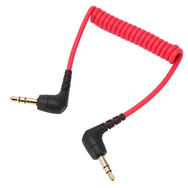3,5 mm TRS till TRS Mikrofonkabel Brusreducering 3,5 mm TRS Patchkabel för BOYA för Rode SC2 Telefonanslutning