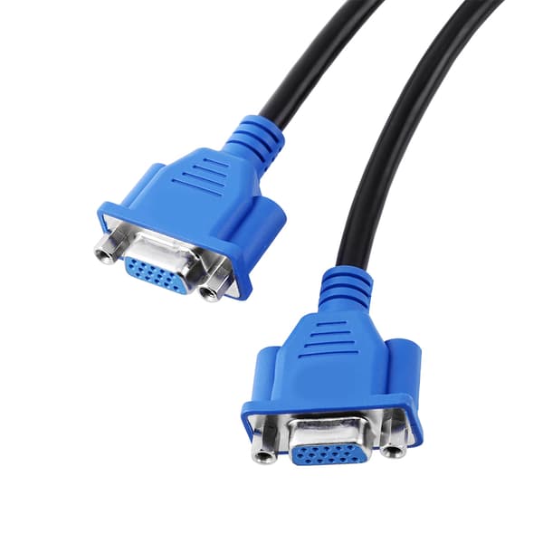 DMS-59 han til dobbelt VGA hun splitteradapterkabel til HP Dell-skærm