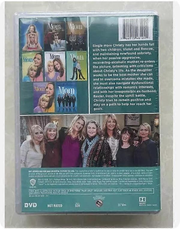 【BQ】Mom: Hele serien sæson 1 - 8 (DVD) 22-disc engelsk version