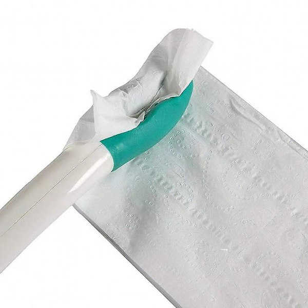 Vikbara toaletthjälpmedel för avtorkning, toalettpapperhjälpmedel Verktyg Tissue Grip Self Wipe Assist Hållare