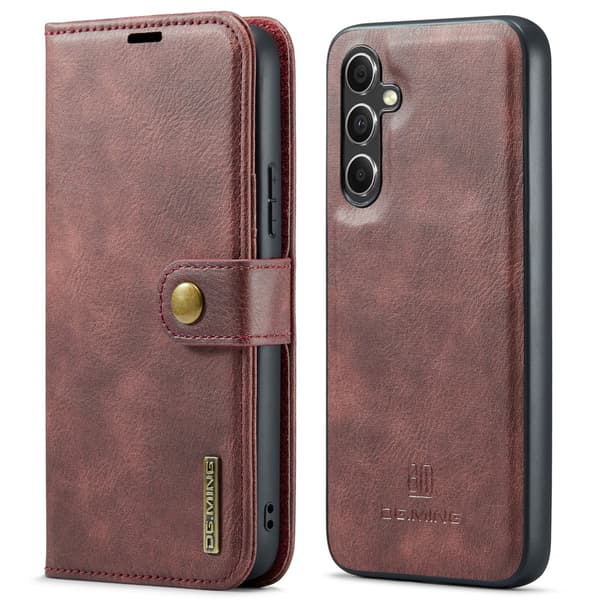Samsung Galaxy A54 5G - Retro Lommebokveske med Magnetisk Design Blå