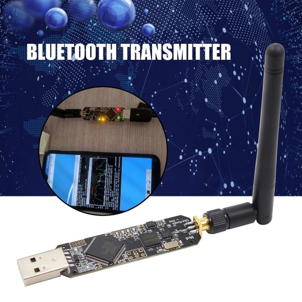 Ubertooth One 2,4 Ghz trådlös utveckling Bluetooth Sniffer Btle Hacking Tool Bluetooth Protocol A Black