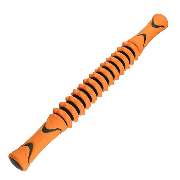 Muscle Roller Handhållen Foam Roller Massager Ben Roller Body Massager Tool Orange