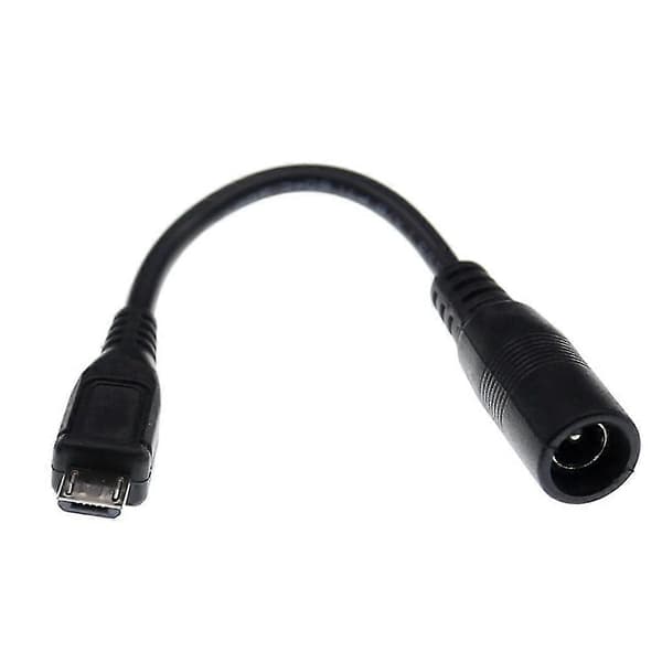 DC5521 Hun til Micro USB Han Adapterkabel 5,5x2,1 mm til V8 Interfacekabel