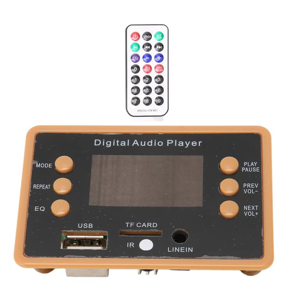 Bluetooth Dekoderkort Stereo Handsfree Samtal Multifunktion MP3 Dekoderkort för Bil