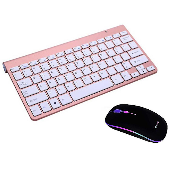 Langaton kannettava mobiilihiiri Optiset hiiret Rgb-LED-valolla