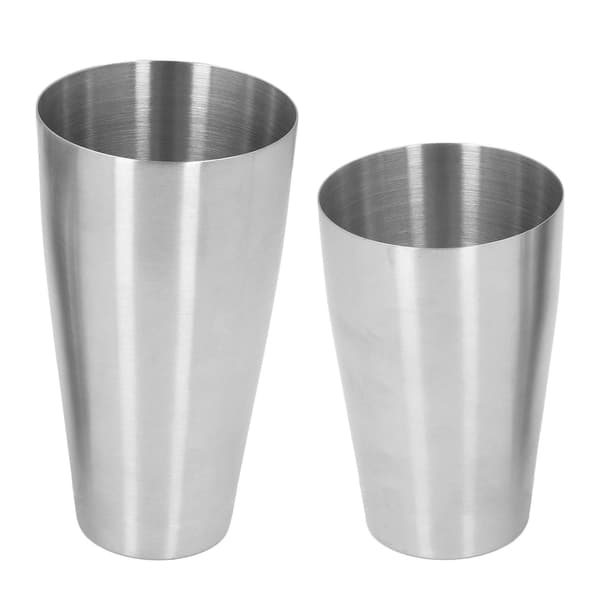 Cocktail Shaker Cup Kit i rustfritt stål, bartender-mikseverktøy, enkel bunn