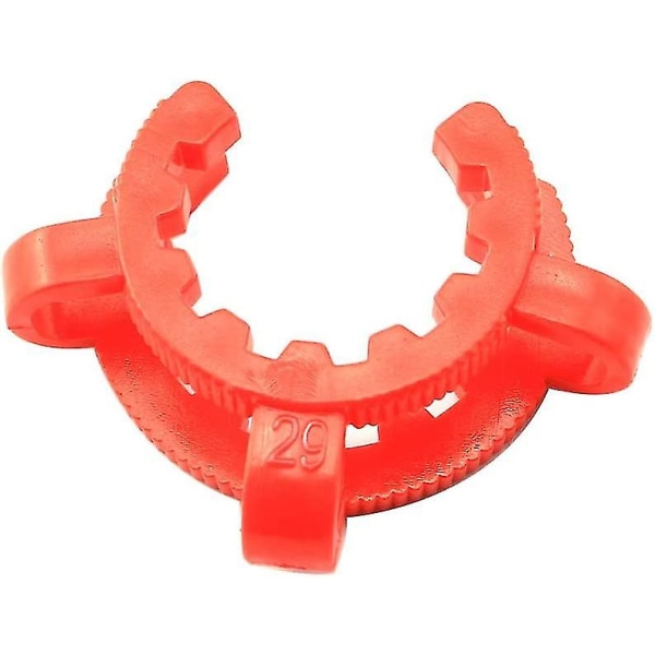 8 stk plastskjøteklemmer 4 størrelser (14mm 19mm 24mm 29mm) Lab Keck Clamp