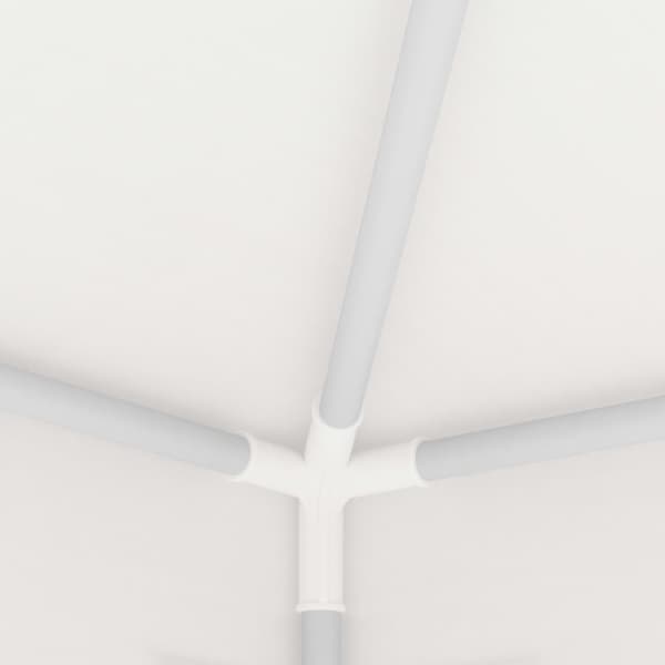 【BQ】vidaXL Profesjonelt partytelt med vegger 2x2 m hvit 90 g/m² White Vit